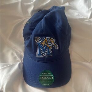 Legacy Navy Cap with Embroidered Tiger